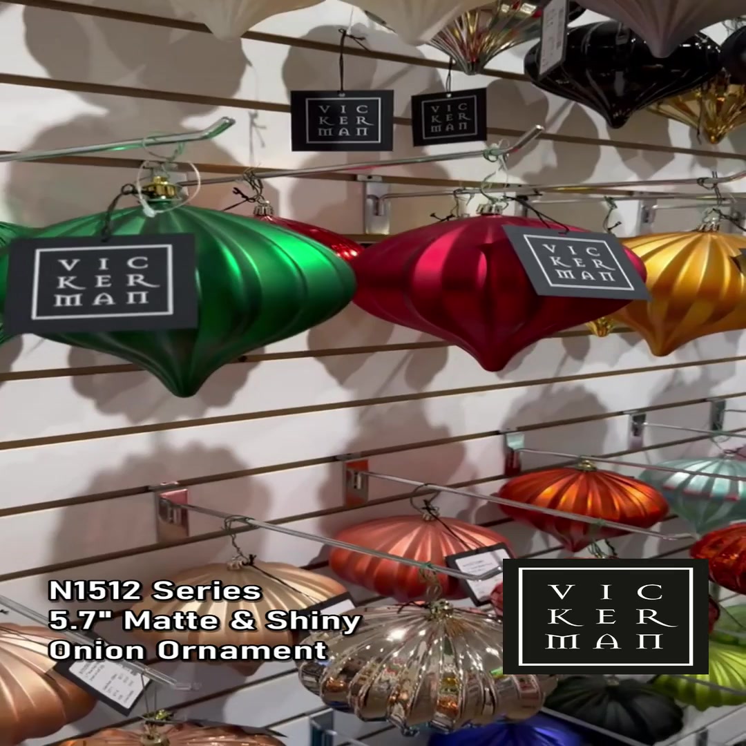 N151265DSV - Onion Ornament Onion Ornament | Vickerman