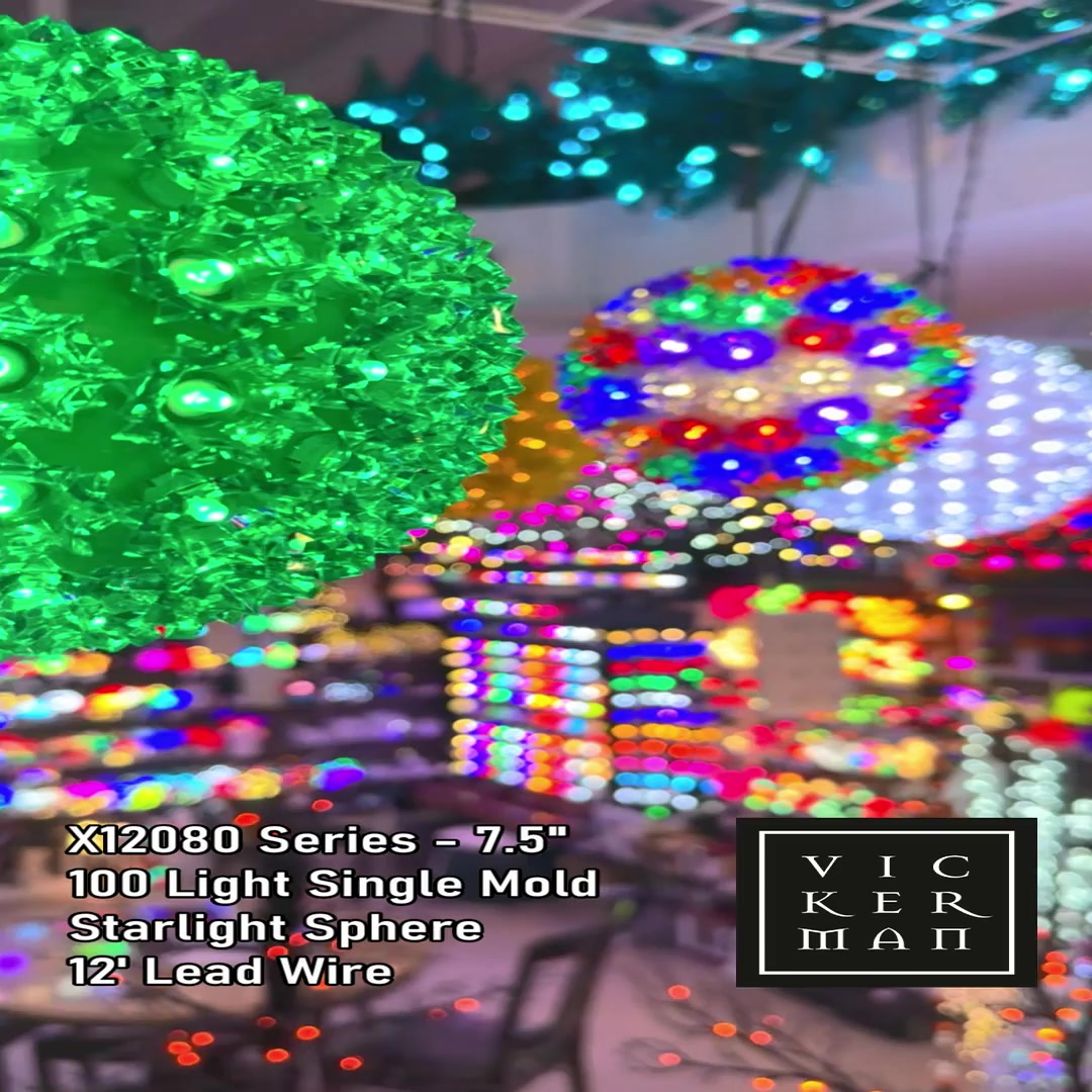 X120807 - Starlight Sphere Ornament LED Light Sphere