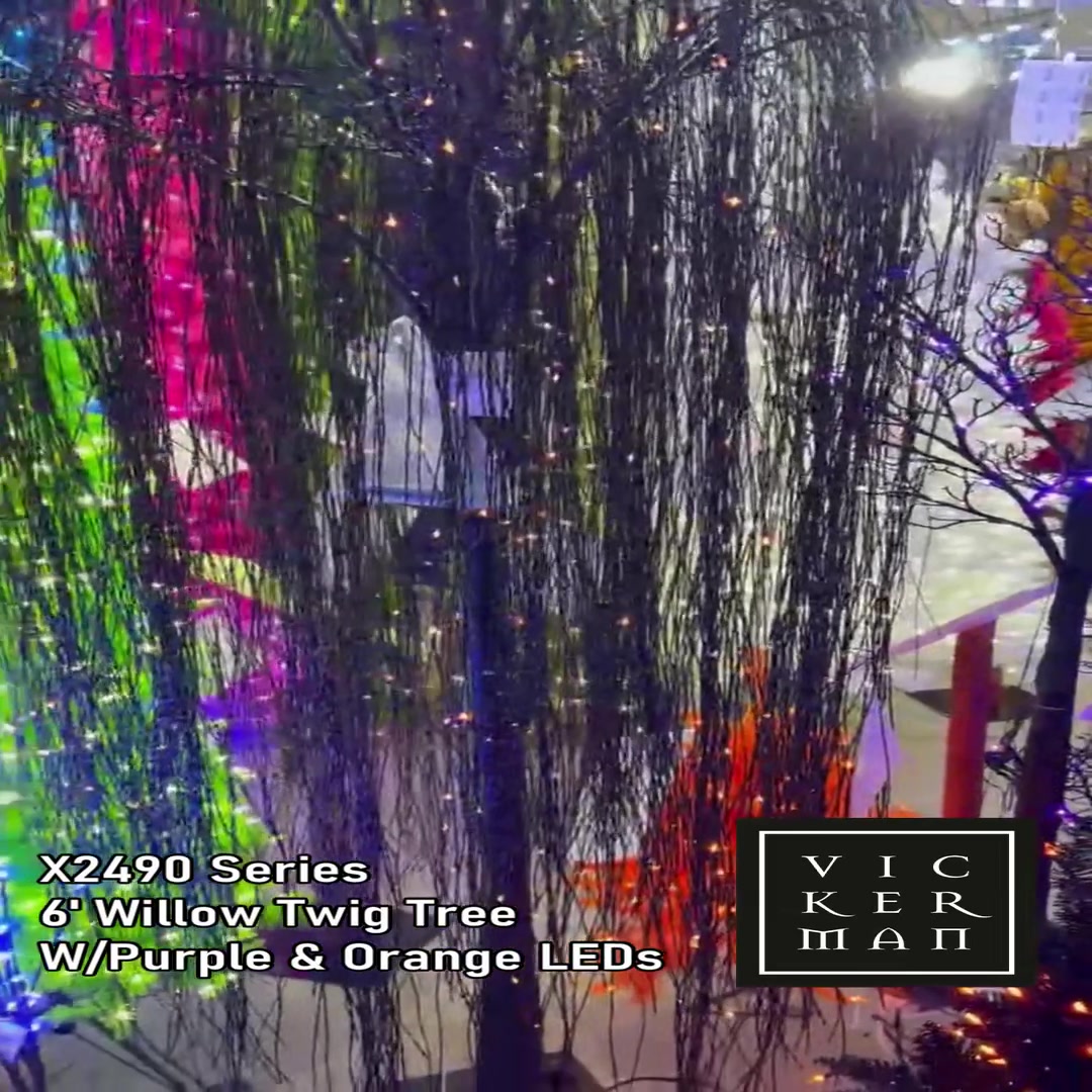 X249091LED - Halloween Trees Unique Tree | Vickerman