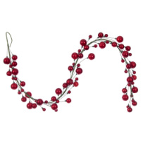 10ft Assorted Finish Ball Branch Garland