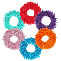 Colorful Christmas Wreaths